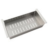 STYLISH Stainless Steel Over the Sink Colander for 16" Sink Opening