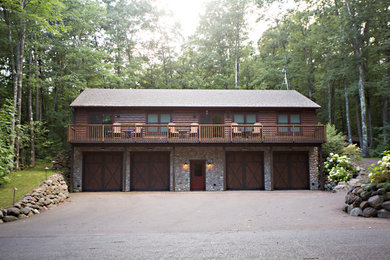 Example of a mountain style exterior home design in Other