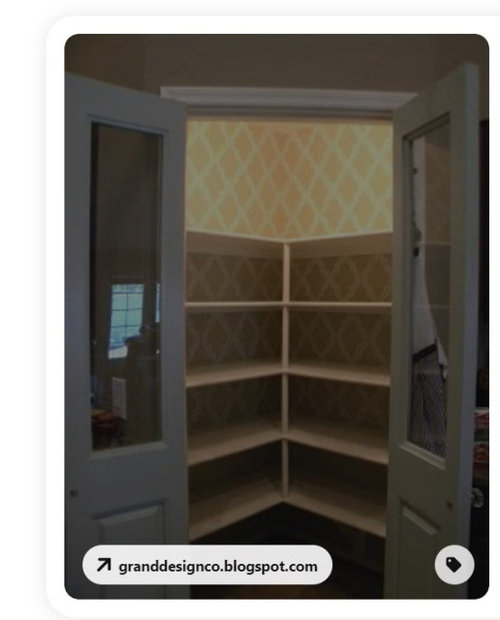 Corner Reach In Pantry (Dimensions?/Size?)