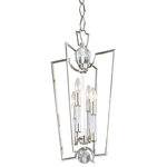 Hudson Valley Lighting - Hudson Valley Lighting 3013-PN Waterloo - Four Light Pendant - Waterloo Four Light  Polished Nickel *UL Approved: YES Energy Star Qualified: n/a ADA Certified: n/a  *Number of Lights: Lamp: 4-*Wattage:60w Candelabra bulb(s) *Bulb Included:No *Bulb Type:Candelabra *Finish Type:Polished Nickel
