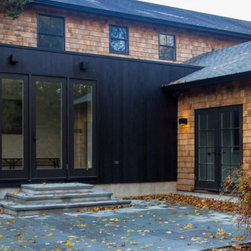 Charred Accoya siding - Building Materials