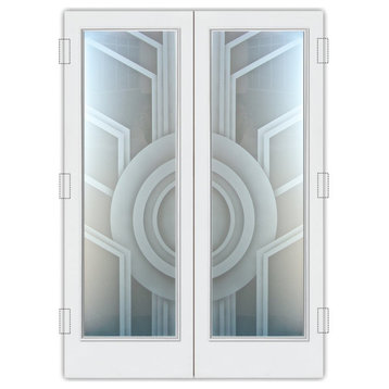 Front Door - Sun Odyssey II - Fiberglass Smooth - 36" x 80" - Book/Slab Door