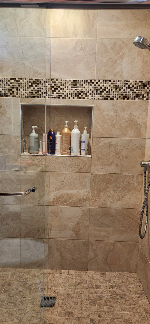 Retiling the bathroom