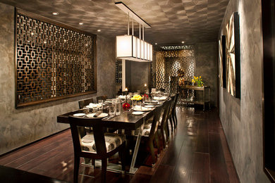 Dining room - contemporary dining room idea in Los Angeles