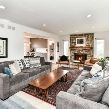 Reston Contemporary First Floor Remodel
