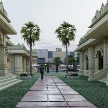Hindu temple of Atlanta Design by ArchitectureDesigning.com