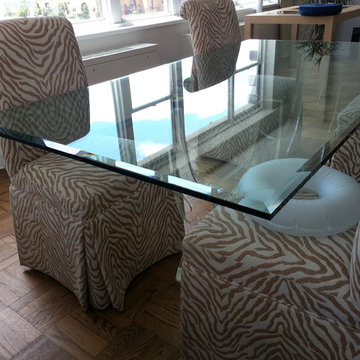 Glass table tops