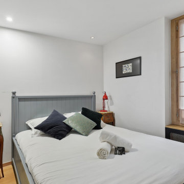 Comfort and style meet in this bedroom oasis