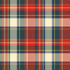 "Red and Green Holiday Tartan Plaid Tweed" Pillow 20"x20"