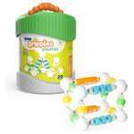 Guidecraft - Grippies Shakers - 20 Piece Set - Grippies Shakers bring kinetic energy and sound exploration to the award-winning toddler STEM platform, Grippies! Connect the two-sized, magnetic rods to each other or combine them with the overmolded metal ball connectors to create a uniquely soothing acoustic building experience. Toddlers can watch the sensory beads rattle their way down the magnetic rods through clear ABS plastic windows. The Grippies Shakers building sets are perfect for toddlers to exercise their auditory, fine and gross motor and engineering skills. Available in 20 or 30 piece sets. Age 18 months+