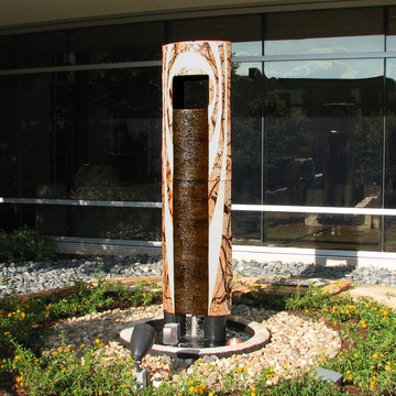Finessence 7' Outdoor Garden Water Feature
