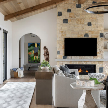 Warm, Rustic Retreat | New Home Construction