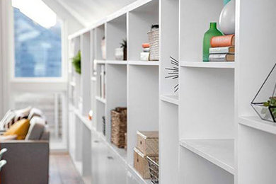 Inspiration for a contemporary home design remodel in Seattle