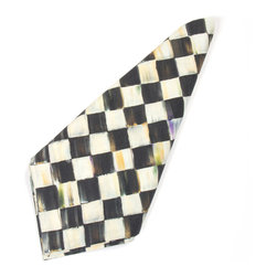 Courtly Check Cotton Napkin | MacKenzie-Childs - Napkins