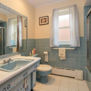 Retro Bathroom with New Privacy Window - Renewal by Andersen Long Island
