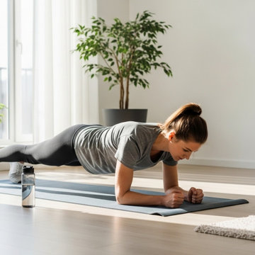 Beginner Plank Exercises for Strong Core and Abs ll Health Endure