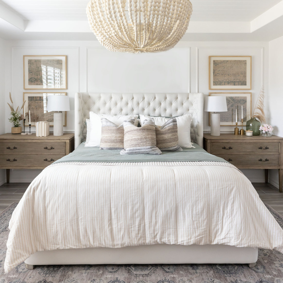 Master Bedroom + Bathroom transformation