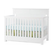 Child Craft Abbott 4-in-1 Lifetime Convertible Crib, Matte White