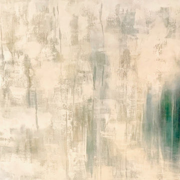 Painting designed by Angie Angier for this space, by artist Karen Zilly