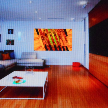 Digital Painting ( Homage to Van Gogh ) in Chicago , Illinois