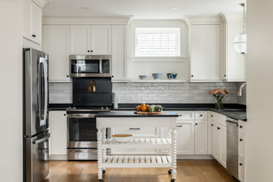 Kitchen - transitional kitchen idea in Philadelphia