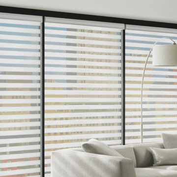Designer Banded Shades