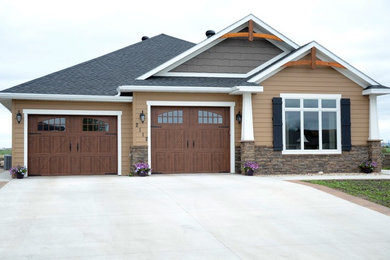 Inspiration for a timeless exterior home remodel in Other