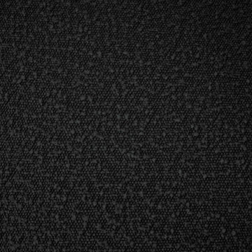 Principessa Boucle Fabric Sofa - Black