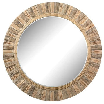 Dimond Home 51-10163 Oversized Round Wood Mirror