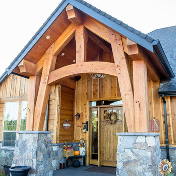 Timber Framed Entryways Showcase