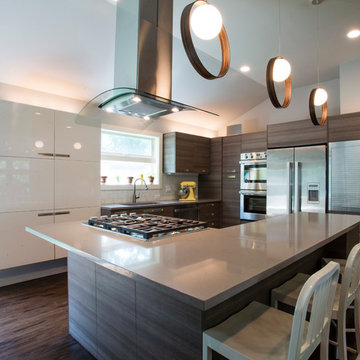 2015 Modern Kitchen in 1950's Split Level