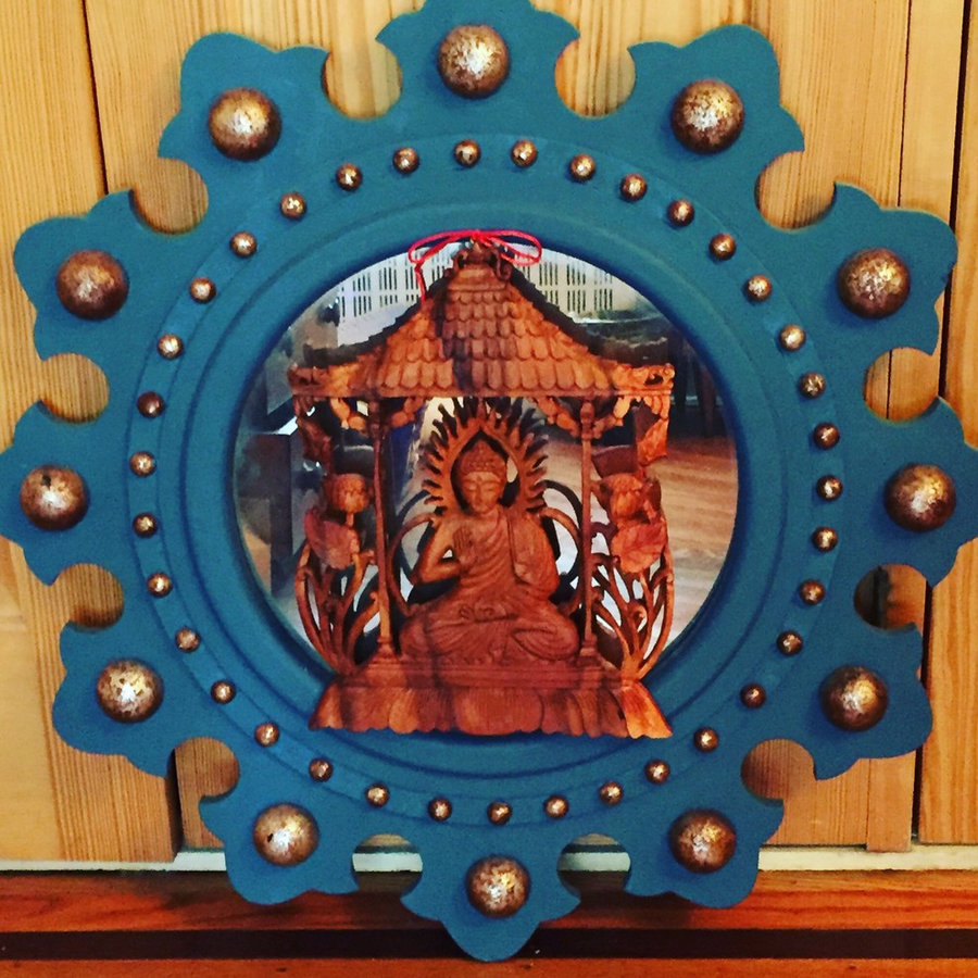 SOLD! - Spirit House Mirror
