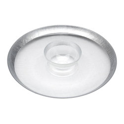 belle & June - Linen Chip and Dip Platter, Silver - Chip And Dip Sets