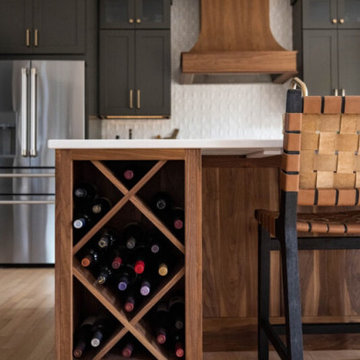 Fox Point Kitchen Transformation: Walnut Elegance