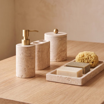 Luxury Marble Bathroom Accessories | Bespoke Stone Essentials