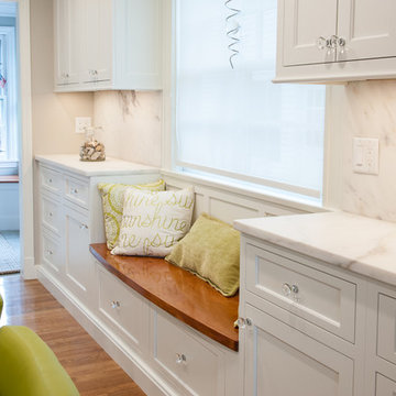 White on White Kitchen