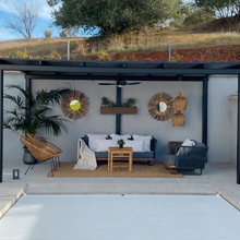 Garden swimming pool
