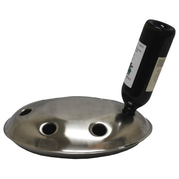Stainless Oval Bouquet Wine Holder