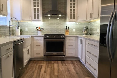 Example of a kitchen design in Little Rock