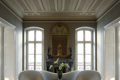 Eclectic living room photo in Other