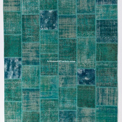 Patchwork style Up-cycled Handmade Rugs - Products