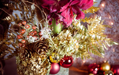 DIY : Une déco de Noël scintillante avec des amaryllis