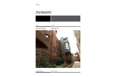Mid-sized trendy home design photo in DC Metro