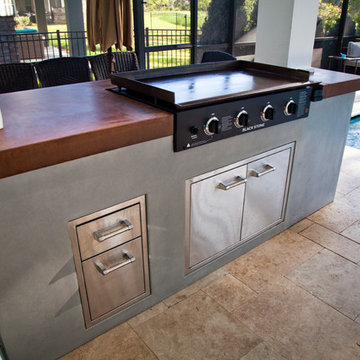 Outdoor Kitchens and Grille Surrounds