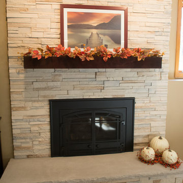 Family Room Carpet & Vinyl Plank
