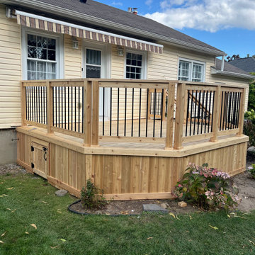 Kanata Cedar Deck - Partial Octagon