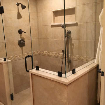 European Influenced Master Bathroom