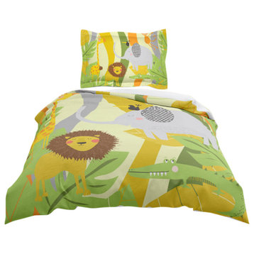 Jungle Pals Green Comforter