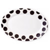 Black Pearl 14" Oval Platter