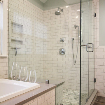 Transitional Master Bathroom Remodel